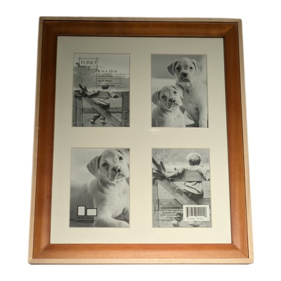 Furio Quad-Opening 8" x 10" Solid Wood Photo Frame - Picture 2 of 8